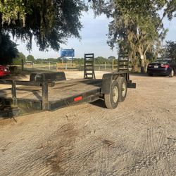 16FT 14K Equipment Trailer 