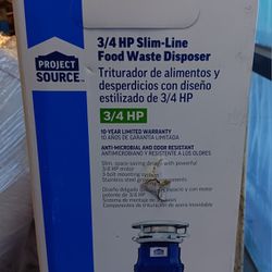 New Food Waste Disposer 