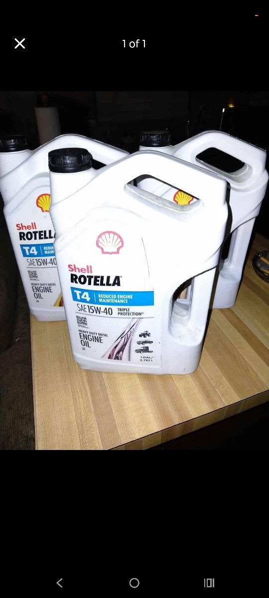 Engine Oil (Rotella) 15w-40