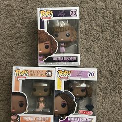 Whitney Houston Funko Lot 