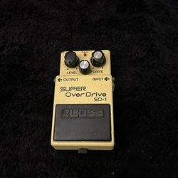 Boss SD1 Pedal 