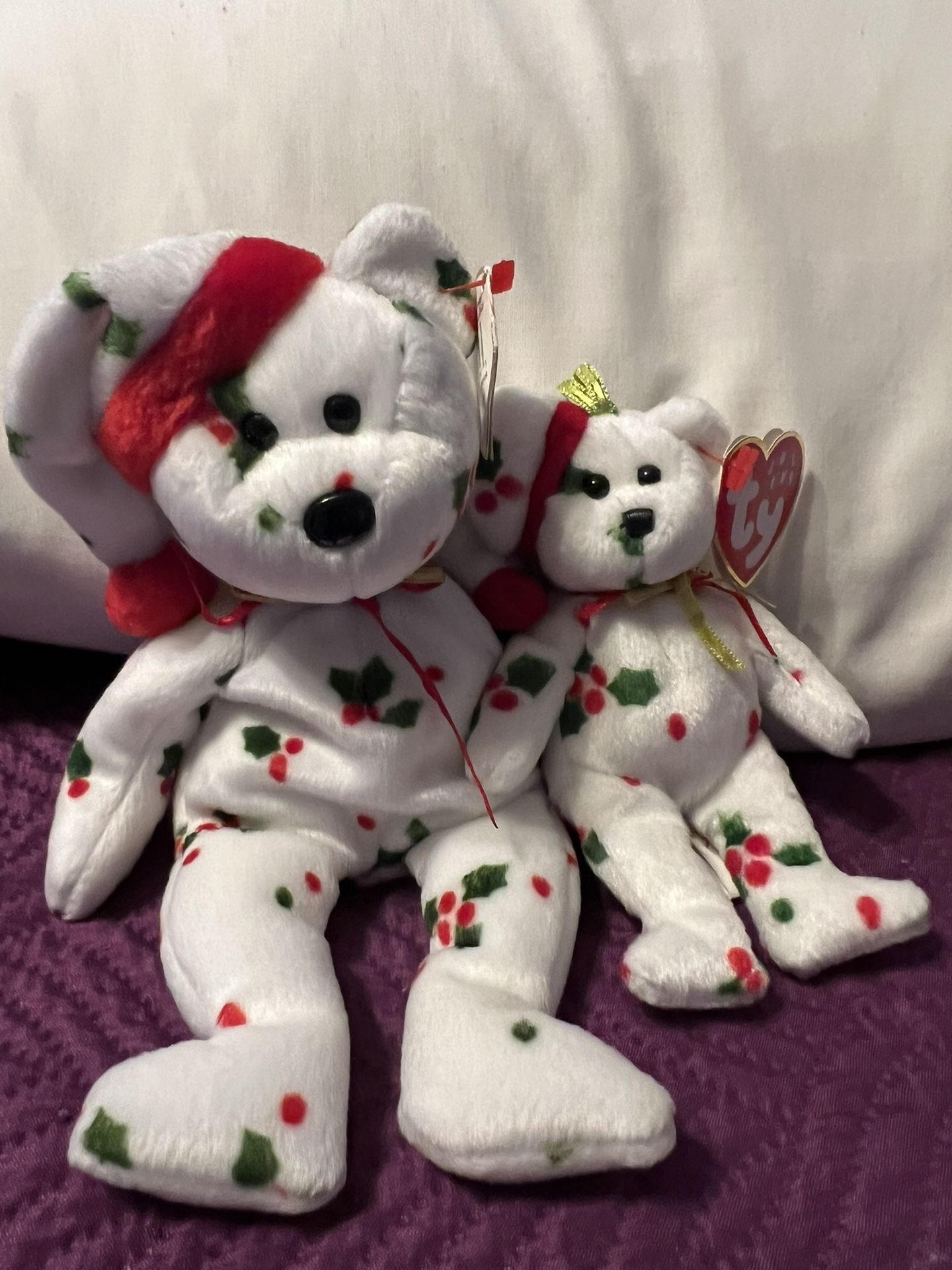 1998 Holiday Beanie Baby And Ornament