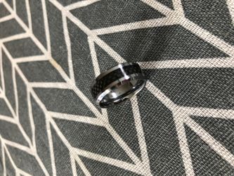 Size 8 tungsten men’s ring
