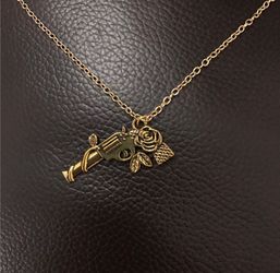 18k gold filled necklace
