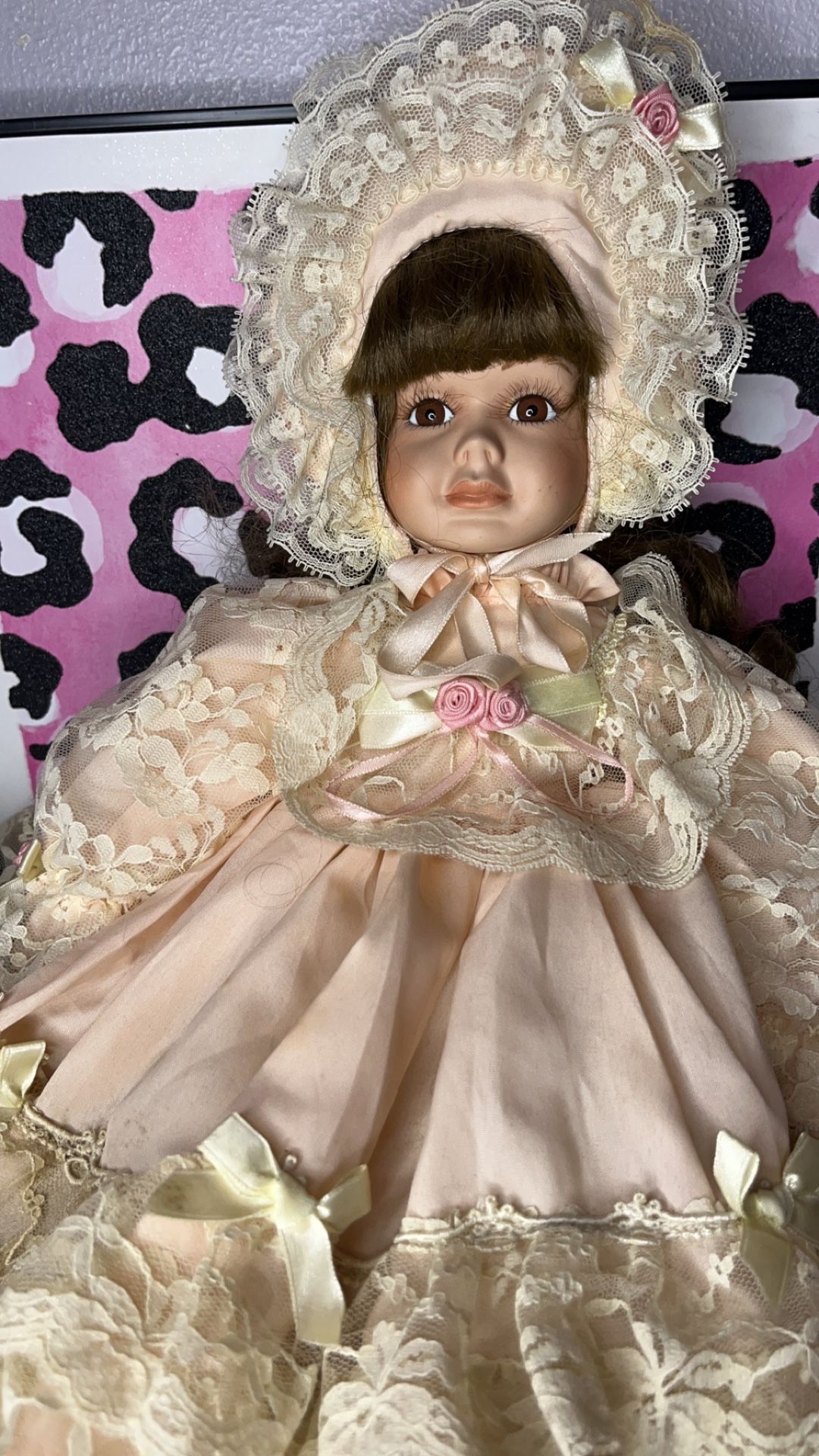 Vintage Porcelain Doll