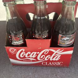 Vintage Coca Cola Bottle 6 Pack 