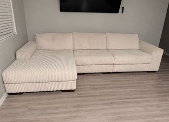 Beige Couch Ashley’s Furniture