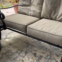 Set Aluminium $220 , Sofa And 2 Chairs 