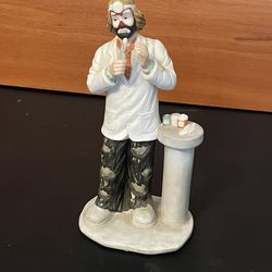 Hobo Clown Dentist porcelain figure