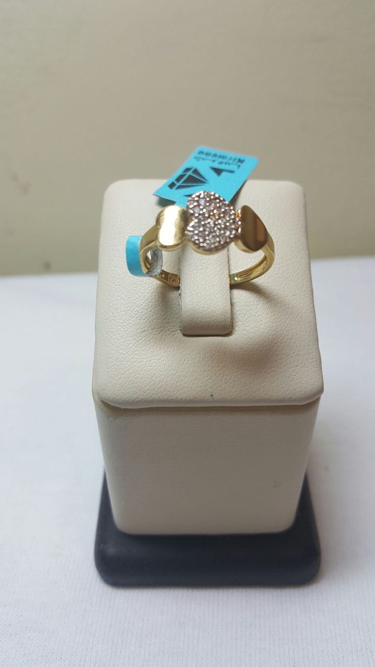 18k yellow gold ring
