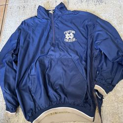 Vintage Starter Note Dame Starter Jacket Adult Size XXL, Not Nike, Jersey, Montana 
