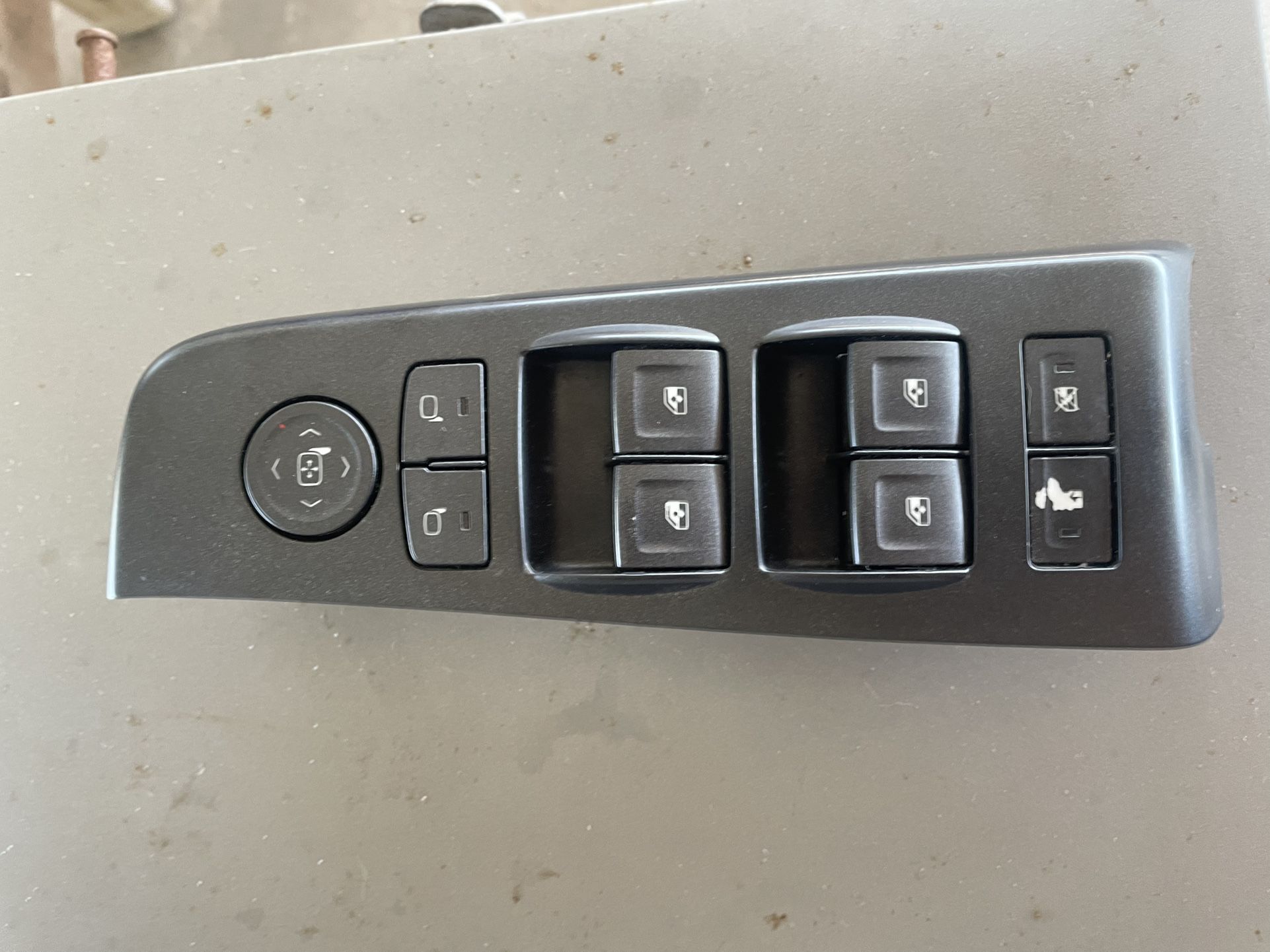 2015 Tahoe Or Suburban Driver Side Master Switch For Windows And Mirrors