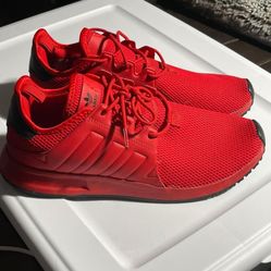 Red Adidas Mens 10.5