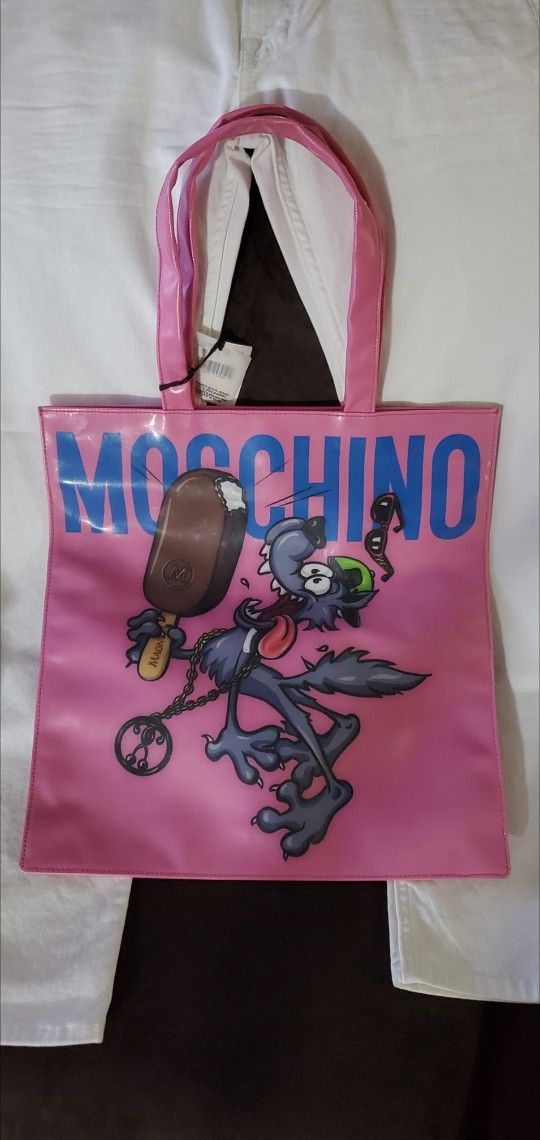 Moschino Pink Tote Handbag!