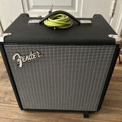 Fender rumble25 bass amp