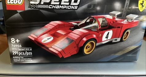 LEGO 76906 Speed Champions 1970 Ferrari 512 M Toy Building Kit New Sealed