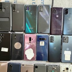 Lot Of 20 Cell Phones For Parts Only 