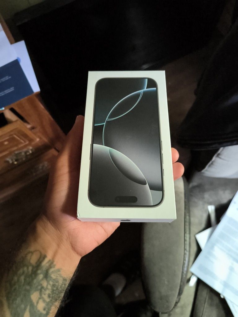 Iphone 16 Pro 256gb Brand New In Sealed Box