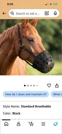 Grazing muzzle