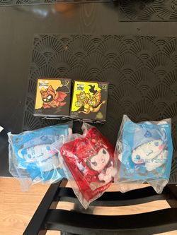 McDonald’s hello kitty x Godzilla toys and yu-gi-oh