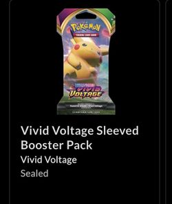 Vivid Voltage Sleeved Booster Pack Vivid Voltage