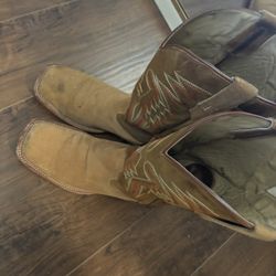 Suede Watson Cowboy Boots 