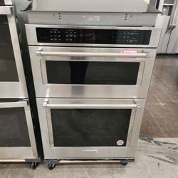 KitchenAid Combination Wall Oven Microwave Convection Smart  Stainless Steel New 