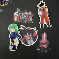Anime Stickers 5 Stickers 