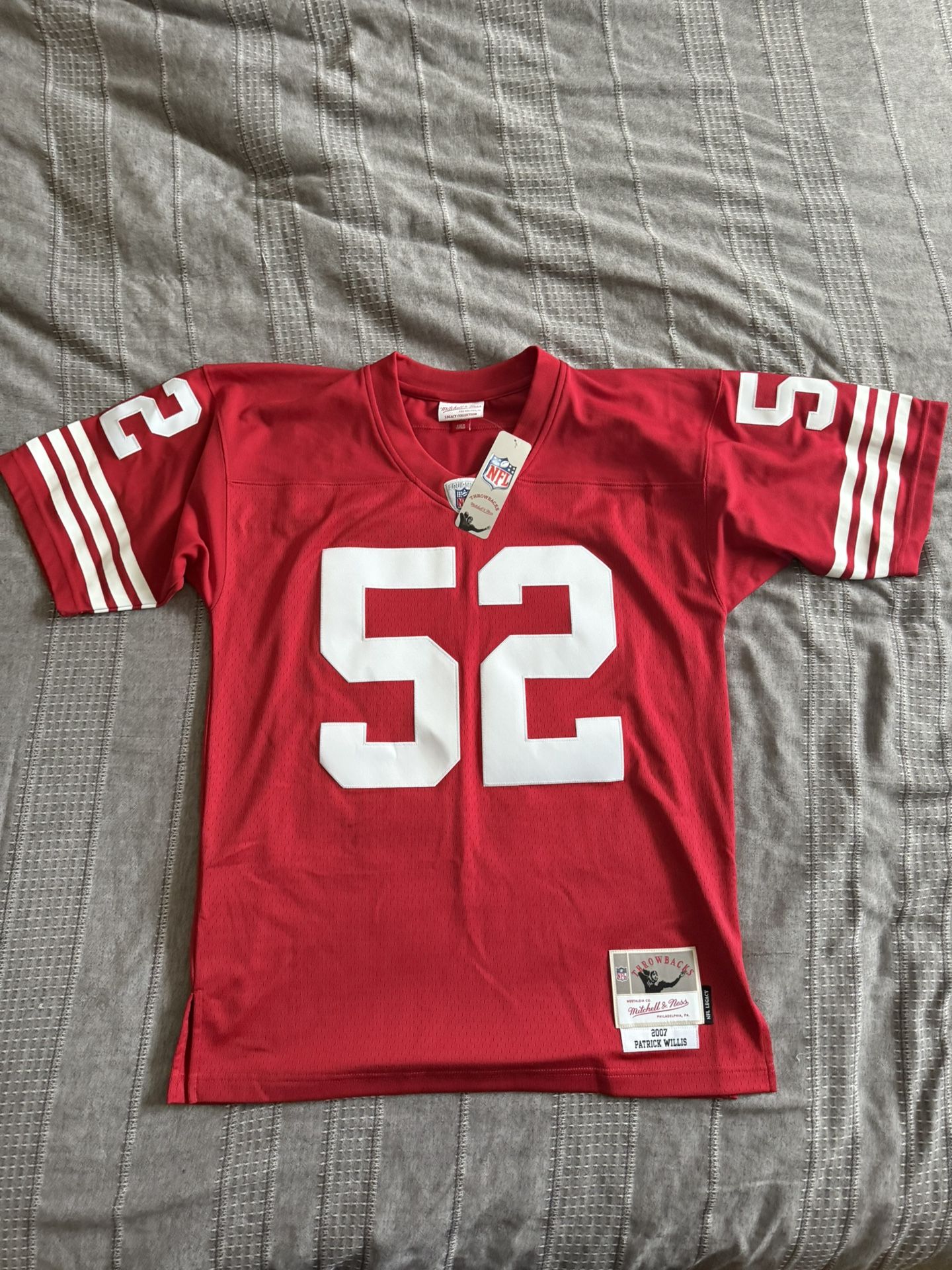 Patrick Willis #52 49ers Jersey Men’s Medium (New, Authentic NFL)