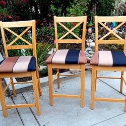 Unused Wooden Stools 