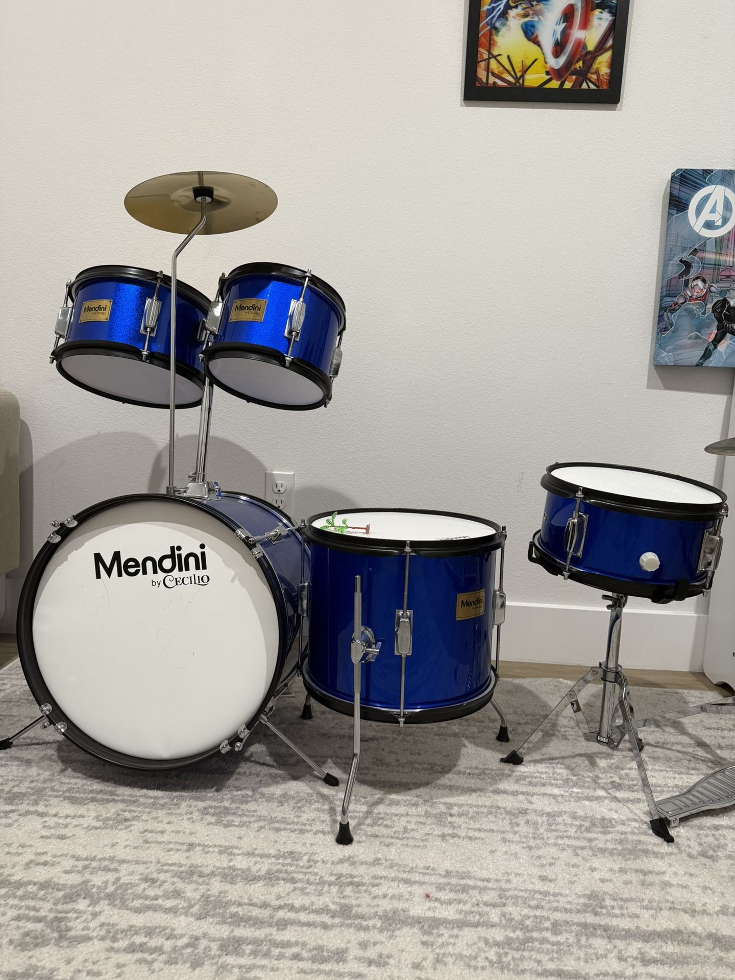 Drum Set /No Drum Sticks $30