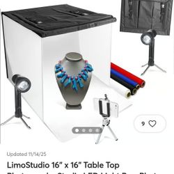 LimoStudio Photo Shooting Box W. Led Lighting 