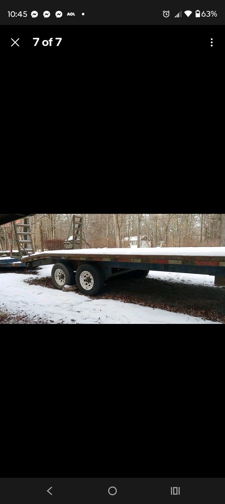 Trades .... Lowboy Car Hauler Deck Over 16ft