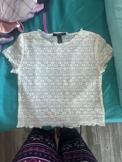 White See-through Top 