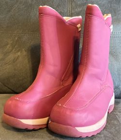 Lands' End Children's Purple Snow Boots Size Youth 3M