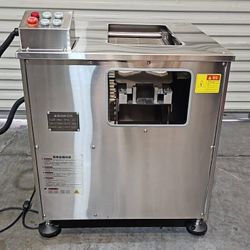 Automatic Stainless Steel Diagonal Meat & Seafood Slicer Machine