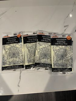 Spider Web Treat Bags