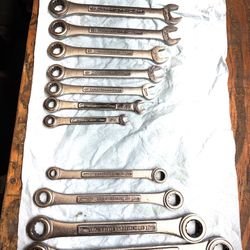 Vintage Craftsman Ratcheting Wrenches