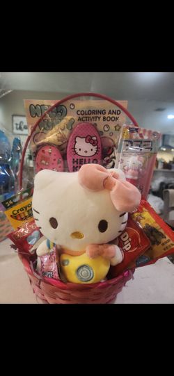 Hello Kitty, Easter basket