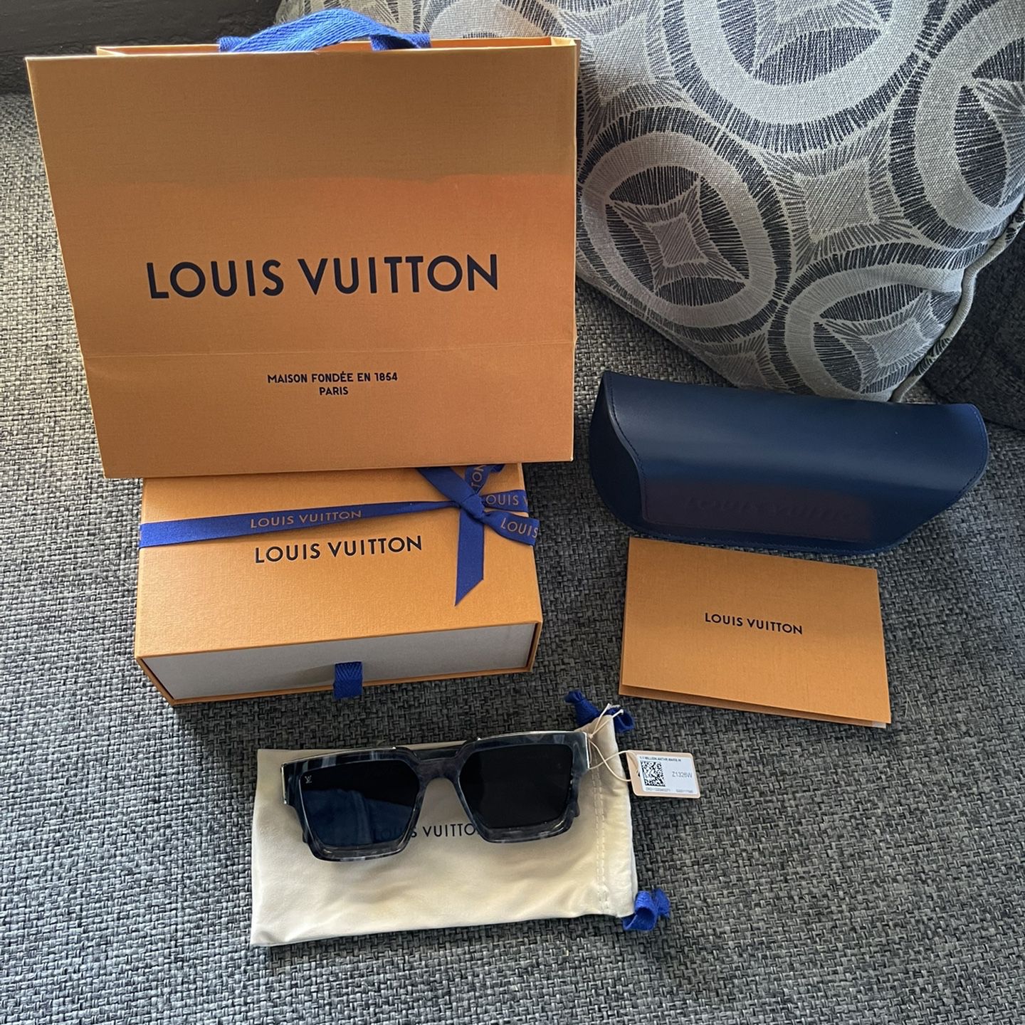 Louis Vuitton - Authenticated Millionaire Sunglasses - Plastic Green For Man, Very Good condition