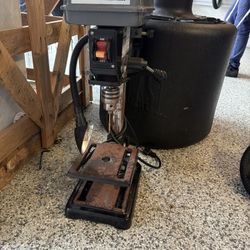 Central Machinery 5-Speed Bench Drill Press – Works Great