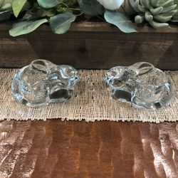 Bunny Votive Candle Holders - 2 