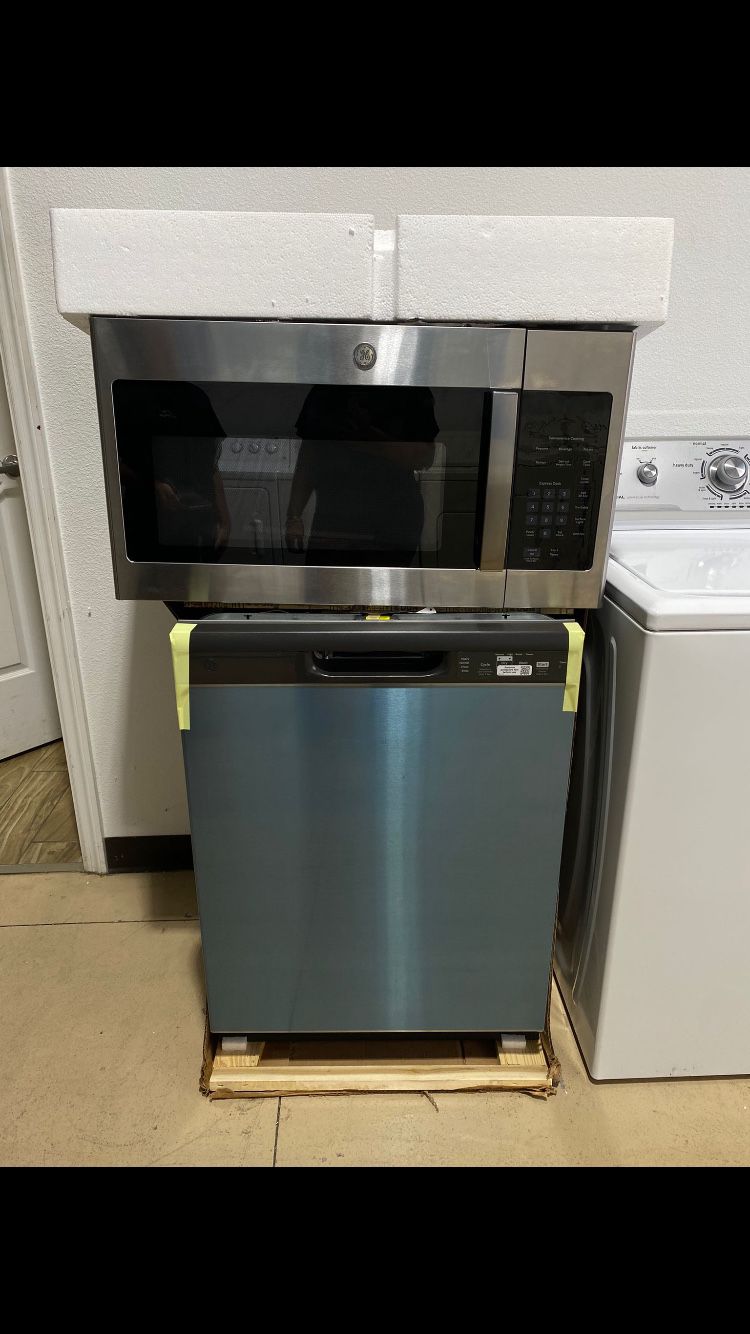 Ge Dishwasher And Microwave Combo New 