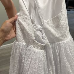 Vestido Blanco Para Niña