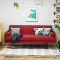  BRAND NEW MODERN RED SOFA NEW