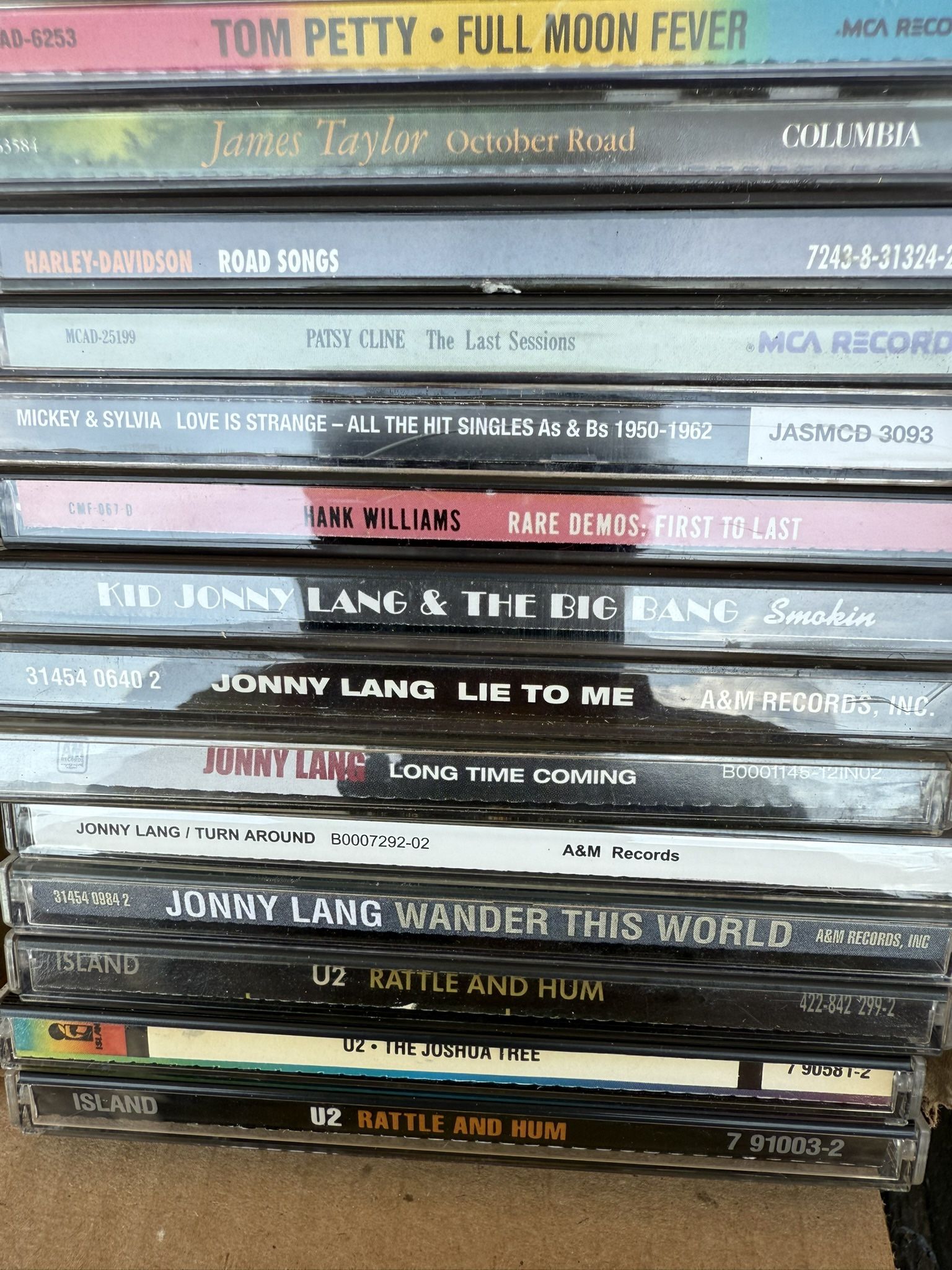 Music CD’s Mix Titles