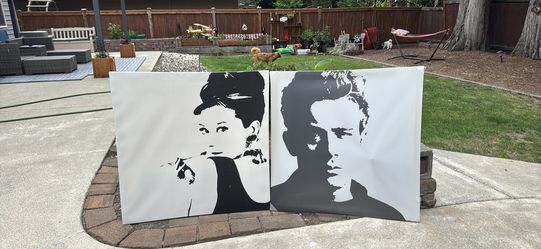 2 Ikea Hollywood canvas
