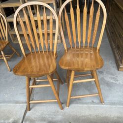 Oak Chairs & Bar Stools