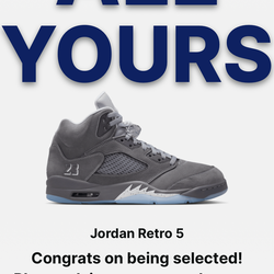 Jordan five Wolf gray