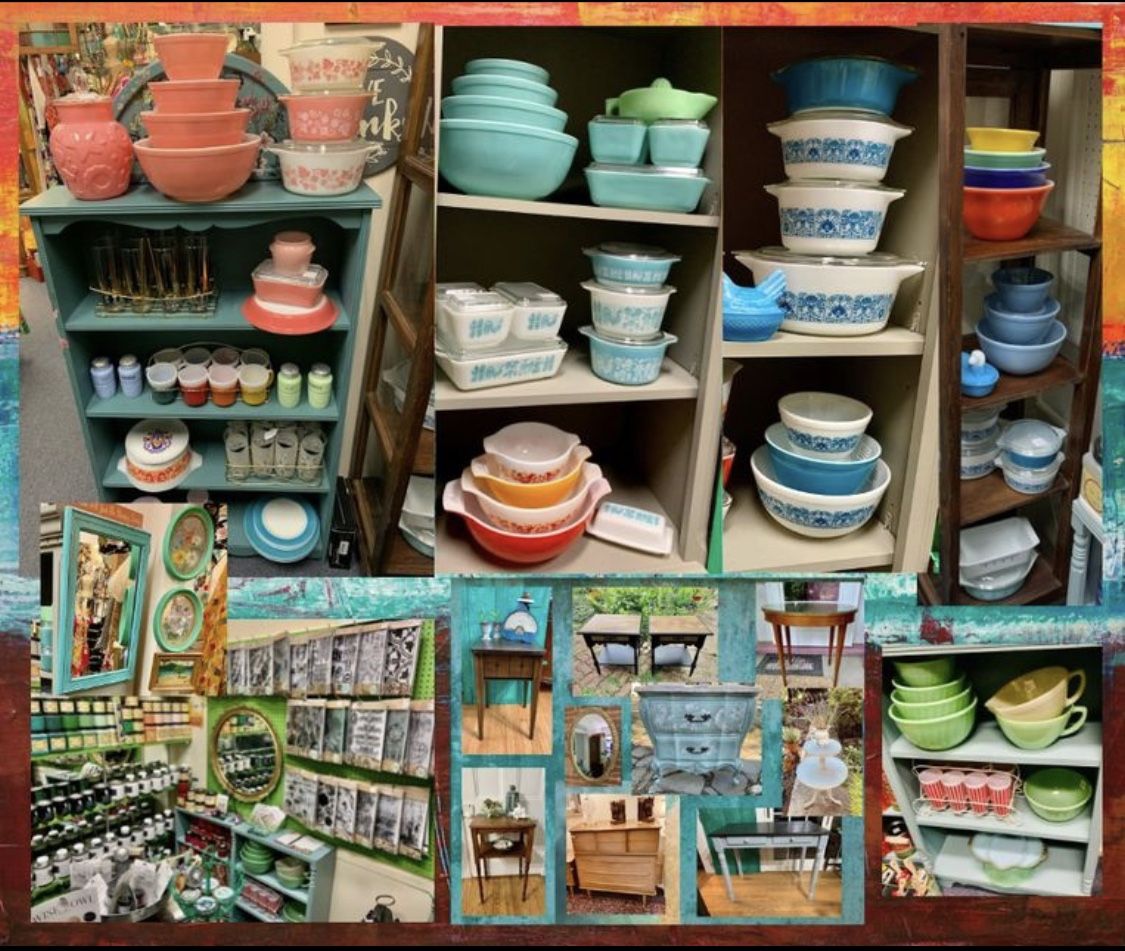 Vintage Pyrex Jadeite Bonanza